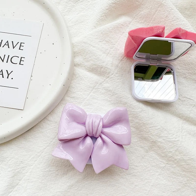 Bow Mirror Phone Grip - ThePinkCases