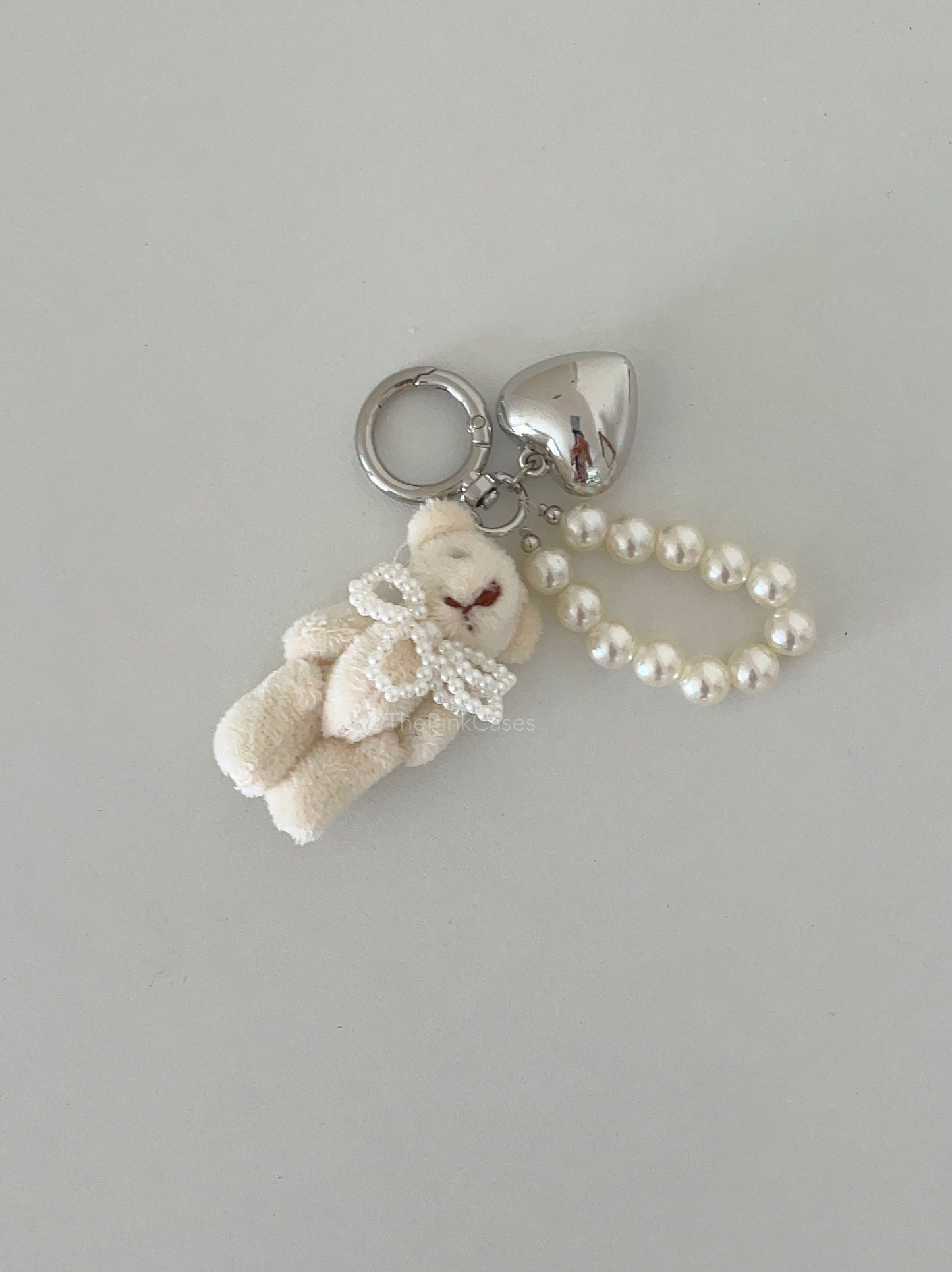 Cute bear Pearl Charm Strap - ThePinkCases